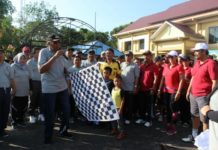 Rayakan Hari Perkebunan dengan Senam Massal dan Jalan Sehat