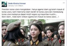 Hoax Korut Menuju Negara Islam