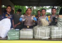 Polisi Perbatasan Sita Sparepart Senilai Rp1 Miliar