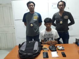 Bawa 100 gram Sabu, Warga Singkawang Diciduk di Sintang