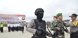 Satu Calon Dikawal Empat Polisi