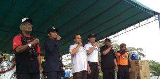 Gerimis, Massa Tetap Antusias Ikuti Jalan Sehat di Singkawang