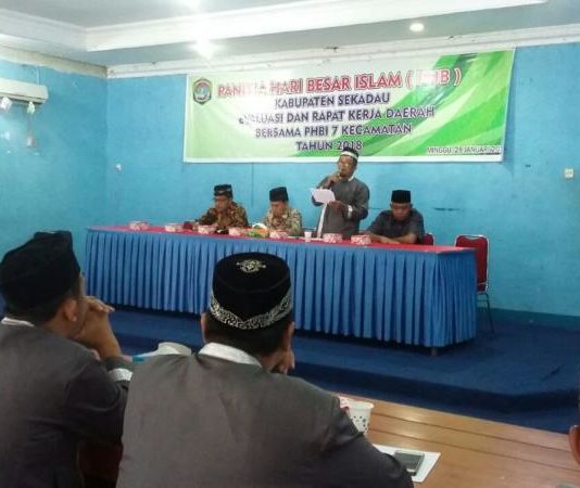 PHBI Sekadau Evaluasi Kinerja 2017