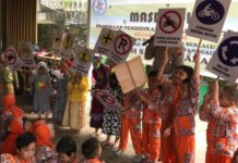 Tertib Lalu-lintas Sejak Dini, Polres Gelas Masdudi ke Anak PAUD