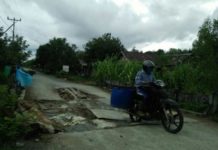 Tingkatkan Infrastruktur Poros Teluk Kalong-Merbau