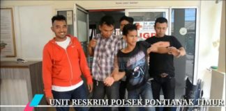 VIDEO : Dorrr! Pembegal di Pontianak Timur ini Terkapar Ditembak