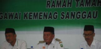 Pimpin Upacara HAB, Bupati: Kemenag Sebagai Pengawal Pancasila