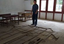 Bangunan SD Negeri 03 Terentang Memprihatinkan