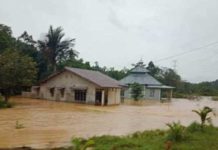Air Sungai Magmagan Meluap, Rumah Warga Terendam Setinggi 1,5 Meter