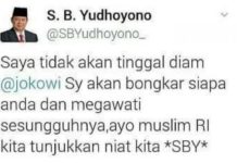 Akun Twitter SBY Dipalsu untuk Tebar Ancaman