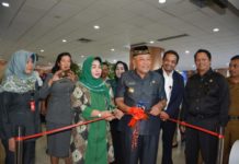 Peresmian Galeri Dekranasda di Bandara Internasional Supadio Kubu Raya