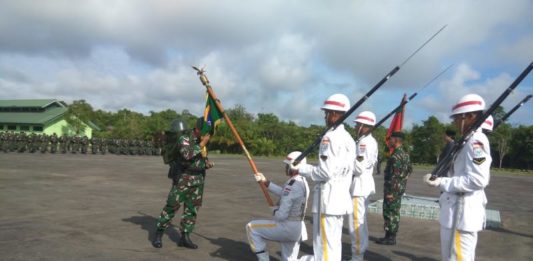 Pelepasan 450 Prajurit Batalyon RK 644/Wls ke Papua
