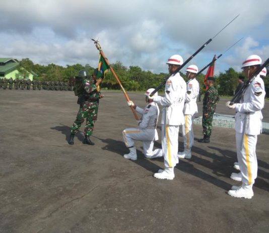 Pelepasan 450 Prajurit Batalyon RK 644/Wls ke Papua