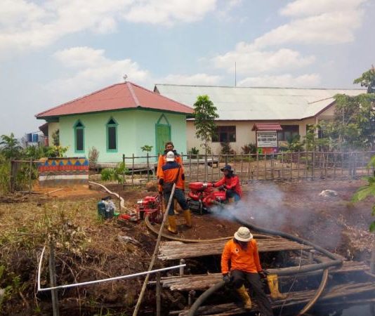 Dua Sekolah Dikepung Asap, Siswa Dipulangkan Lebih Awal
