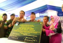 Peresmian Dua Ruang Kelas SMP Boedi Oetomo Kubu Raya