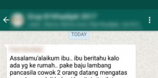 Hipnotis Pria Berbaju Lambang Pancasila