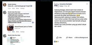 Ribut-Ribut Jokowi Jadi Imam Salat di Kabul