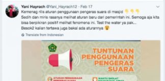 Ribut Terus soal Aturan Pengeras Suara Masjid