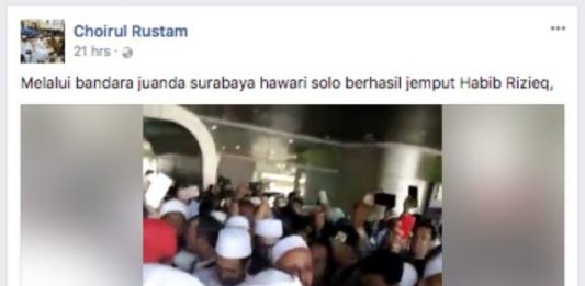 Habib Rizieq Pulang, eh.. Ternyata Video Lawas