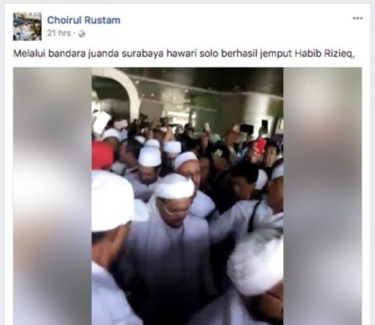 Habib Rizieq Pulang, eh.. Ternyata Video Lawas