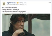 Stallone Geram Beberapa Kali Dikabarkan Meninggal