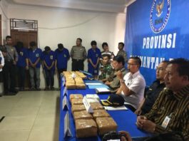 BNNP Kalbar Gagalkan Peredaran Metamfetamina 25 Kg