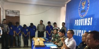 BNNP Kalbar Gagalkan Peredaran Metamfetamina 25 Kg