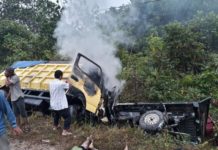 Jamaah Tabligh Asal Kalbar Alami Kecelakaan