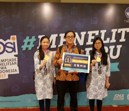 Dua Siswi Sulap Limbah Sawit Menjadi Pembangkit Listrik