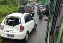 Tabrakan Beruntun, Pengendara Motor Tewas Terseret