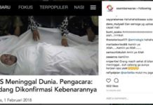 Berita Palsu Rizieq Meninggal