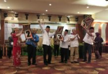 Ini hasil cabut undi nomor urut Pilgub Kalbar 2018.