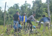 Grebek Lokasi PETI, Polisi Gunakan Drone