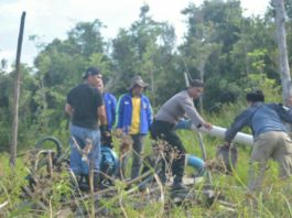 Grebek Lokasi PETI, Polisi Gunakan Drone