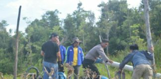 Grebek Lokasi PETI, Polisi Gunakan Drone