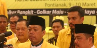 Golkar Tuding Ada Indikasi Intimidasi di Pilgub WAWANCARA NUSRON. Koordinator Bidang Pemenangan Pemilu DPP Partai Golkar, untuk Wilayah Jawa dan Kalimantan, Nusron Wahid diwawancarai usai Rakornis Pemenangan Pilkada Partai Golkar di Pontianak, Jumat (9/3). Zainudin-RK