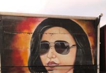 Pramugari Cathay dan Sopir Truk KERJA KERAS. Foto bagian belakang truk yang menampilkan “petisi” atau barangkali puisi esay soal kerja keras ketika mengantar barang ke rumah Dahlan Iskan. Admin disway.id for Rakyat Kalbar