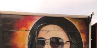 Pramugari Cathay dan Sopir Truk KERJA KERAS. Foto bagian belakang truk yang menampilkan “petisi” atau barangkali puisi esay soal kerja keras ketika mengantar barang ke rumah Dahlan Iskan. Admin disway.id for Rakyat Kalbar