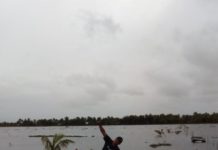 Ratusan Hektare Lahan Pertanian Terendam Air Hujan Terendam Air. Ratusan hektare sawah petani Desa Sungai Itik, Kecamatan Sungai Kakap terendam akibat genangan air hujan, Rabu (14/3). Syamsul Arifin/RK.