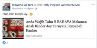 Kinder Joy, Pernah Dilarang di Amerika, tapi Bukan karena Kanker