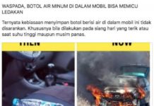 Air Mineral Meledak saat Kepanasan di Mobil?