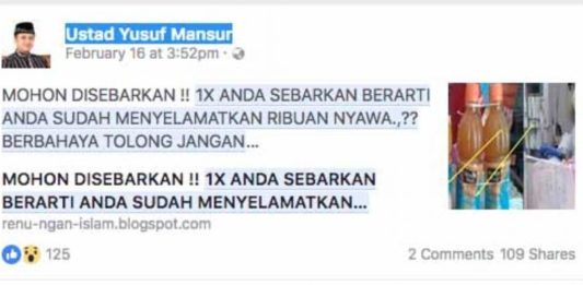 Peristiwa Asli Malah Jadi Hoax