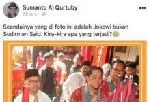 Tangan Sudirman Said Diedit