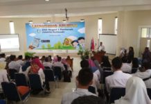 SMAN 1 Pontianak Luncurkan Aplikasi Penghungung Orangtua dan Pihak Sekolah PELUNCURAN APLIKASI. Suasana peluncuran aplikasi di SMAN 1 Pontianak--Suci Nurdini Setiowati/RK