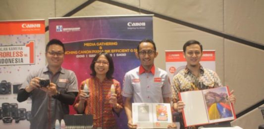 Launching 10 Produk Baru Printer Pixma PRODUK BARU. Launching 10 varian terbaru printer Pixma yang dilaksanakan di Hotel Neo Pontianak, Rabu (14/3). Gusnadi-RK