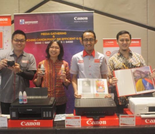 Launching 10 Produk Baru Printer Pixma PRODUK BARU. Launching 10 varian terbaru printer Pixma yang dilaksanakan di Hotel Neo Pontianak, Rabu (14/3). Gusnadi-RK
