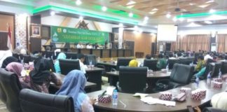 Waterfront, Memindahkan Muka Kota ke Sungai SEMINAR. Suasana seminar Hari Air Dunia ke XXVl di Lantai 3 Gedung Rektorat Untan Pontianak, Kamis (22/3). Maulidi Murni-RK