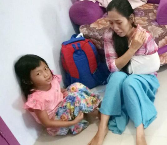 Ditinggalkan Suami Usai Jadi Korban Tabrak Lari TABRAK LARI. Siti Rafidah, korban tabrak lari yang butuh biaya rumah sakit, Selasa (6/3). Fauzi Yosi Esiska/Jambi Ekspres