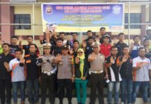 Gelar Rolling City & Safety Riding, Polres Sanggau Gandeng Bikers