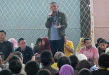 Di Nanga Mau, Midji-Norsan Didukung Tokoh Dayak dan Didoakan Pendeta